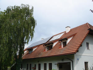 PV-Anlage 3 Fixl 4,14 kWp, Module Sanyo HIP230HDE1
